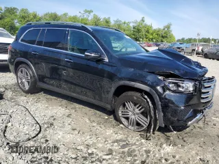 2024 Mercedes-Benz GLS 450 with VIN 4JGFF5KE3RB188346, listed as a Copart auction lot 60378374 with 4,403 mi miles and Clean Title. Bid and sale history available at DreamBid. Image 4.