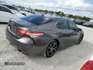 2020 Toyota Camry SE with VIN 4T1G11AK9LU947208, listed as a Copart auction lot 88977545 with 34,721 mi miles and Salvage Title. Bid and sale history available at carsss.com. Image 3.