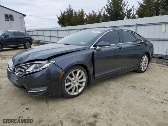2013 Lincoln MKZ with VIN 3LN6L2J9XDR824504, listed as a Copart auction lot 48060915 with 78,775 mi miles and Salvage Title. Bid and sale history available at carsss.com. Image 1.