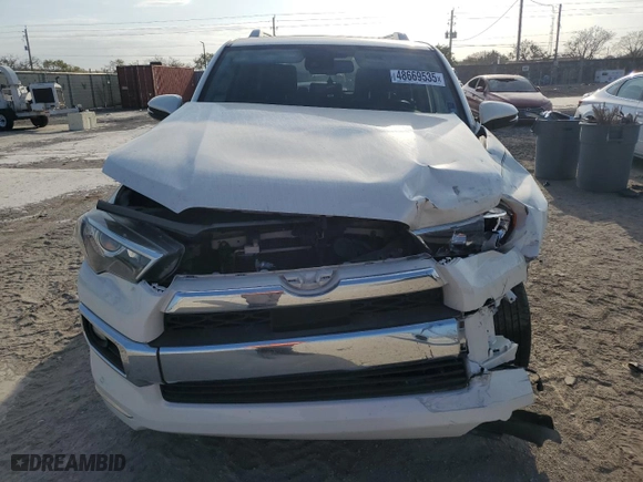 2020 Toyota 4Runner SR5 with VIN JTEBU5JRXL5750192, listed as a Copart auction lot 48669535 with 77,200 mi miles and Salvage Title. Bid and sale history available at carsss.com. Image 5.