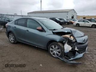 2012 Mazda 3 i Sport with VIN JM1BL1UFXC1544427, listed as a Copart auction lot 50167035 with 173,766 mi miles and Salvage Title. Bid and sale history available at DreamBid. Image 4.