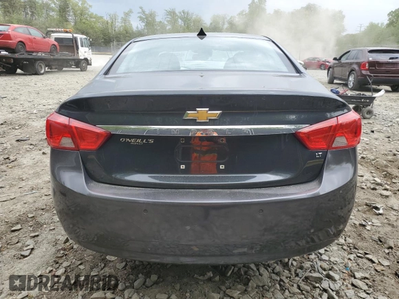 2014 Chevrolet Impala LT with VIN 2G1125S35E9107957, listed as a Copart auction lot 54871575 with 62,767 mi miles and Clean Title. Bid and sale history available at DreamBid. Image 6.