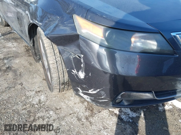 2012 Acura TL Auto z VIN 19UUA8F26CA038449, wystawiony jako IAAI lot #41371830 z przebiegiem 166 355 mil mil oraz . Historia ofert i sprzedaży dostępna na DreamBid. Obrazek 6.