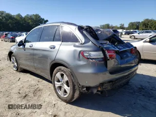 2018 Mercedes-Benz GLC with VIN WDC0G4JB2JV092004, listed as a Copart auction lot 69486082 with 53,381 mi miles. Bid and sale history available at carsss.com. Image 2.