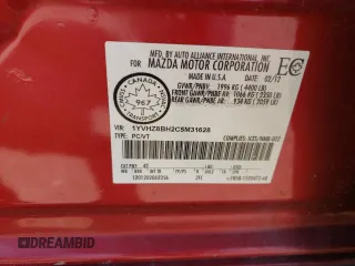 2012 Mazda 6 i Sport с VIN 1YVHZ8BH2C5M31628, выставлен на аукционе Copart как лот 63656205 с пробегом 217 045 миль миль и Чистый • Clean title. История ставок и продаж доступна на DreamBid. Изображение 13.
