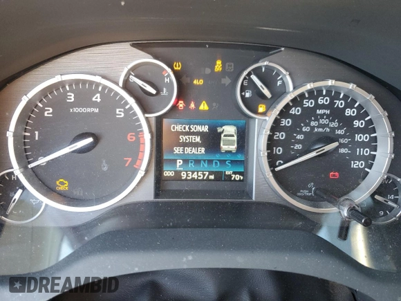 2017 Toyota Tundra Platinum z VIN 5TFAW5F16HX614411, wystawiony jako Copart lot #43986445 z przebiegiem 93 457 mil mil oraz Szkoda całkowita • Salvage title. Historia ofert i sprzedaży dostępna na DreamBid. Obrazek 9.