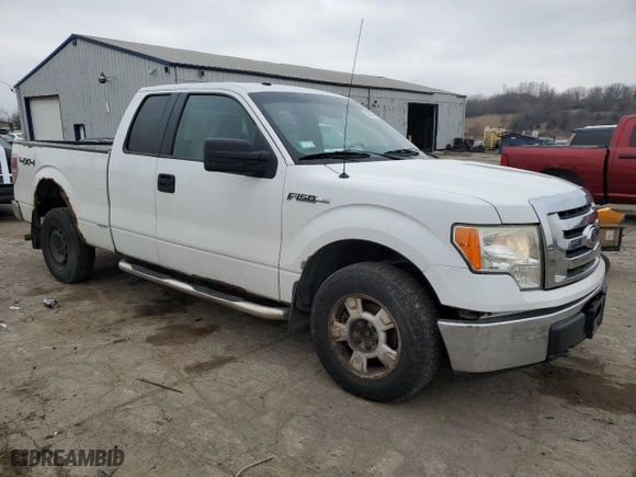 2009 Ford F-150 STX with VIN 1FTRX14819KB58356, listed as a Copart auction lot 52380875 with 110,814 mi miles and Clean Title. Bid and sale history available at carsss.com. Image 4.