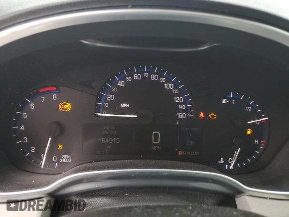 2014 Cadillac SRX Luxury Collection with VIN 3GYFNBE39ES655939, listed as a Copart auction lot 42861105 with 164,915 mi miles and Salvage Title. Bid and sale history available at DreamBid. Image 9.