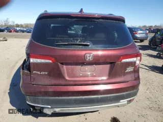 2022 Honda Pilot Touring 7-Passenger with VIN 5FNYF6H67NB010708, listed as a Copart auction lot 45143385 with 117,756 mi miles and Salvage Title. Bid and sale history available at carsss.com. Image 6.
