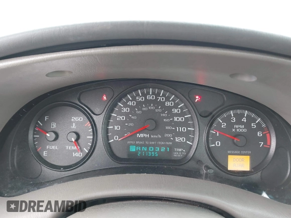 2002 Chevrolet Impala LS z VIN 2G1WH55K129120790, wystawiony jako IAAI lot #42276624 z przebiegiem 211 395 mil mil oraz . Historia ofert i sprzedaży dostępna na DreamBid. Obrazek 7.