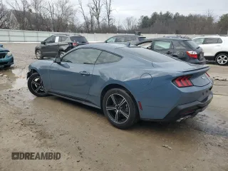 2025 Ford Mustang EcoBoost with VIN 1FA6P8TH9S5104519, listed as a Copart auction lot 49318395 with 1,852 mi miles and Salvage Title. Bid and sale history available at carsss.com. Image 2.