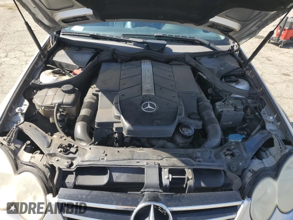 2005 Mercedes-Benz CLK 500 with VIN WDBTK75J85F153391, listed as a Copart auction lot 56691935 with 79,993 mi miles and Salvage title. Bid and sale history available at DreamBid. Image 11.
