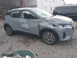 2022 Nissan Kicks SV with VIN 3N1CP5CV6NL510248, listed as a IAAI auction lot 41601382 with NaN miles. Bid and sale history available at carsss.com. Image 1.