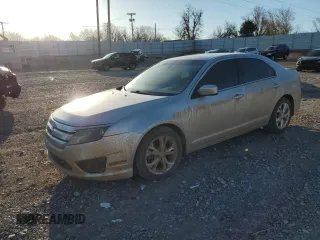 2010 Ford Fusion SE with VIN 3FAHP0HA4AR382388, listed as a Copart auction lot 48474215 with 121,935 mi miles and Salvage Title. Bid and sale history available at carsss.com. Image 1.