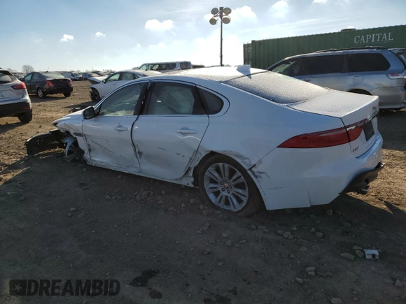 2017 Jaguar XF 35t Premium with VIN SAJBJ4BV1HCY30830, listed as a Copart auction lot 83018134 with 86,534 mi miles and Salvage Title. Bid and sale history available at carsss.com. Image 2.
