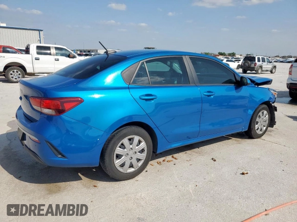 2023 Kia Rio LX z VIN 3KPA24AD2PE597810, wystawiony jako Copart lot #53565235 z przebiegiem 6 836 mil mil oraz Szkoda całkowita • Salvage title. Historia ofert i sprzedaży dostępna na DreamBid. Obrazek 3.