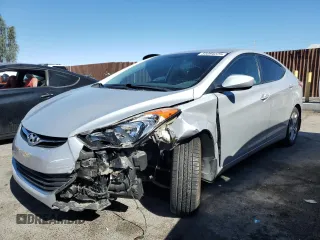 2013 Hyundai Elantra GLS z VIN KMHDH4AE2DU922016, wystawiony jako Copart lot #55094225 z przebiegiem 43 784 mil mil oraz Szkoda całkowita • Salvage title. Historia ofert i sprzedaży dostępna na DreamBid. Obrazek 1.