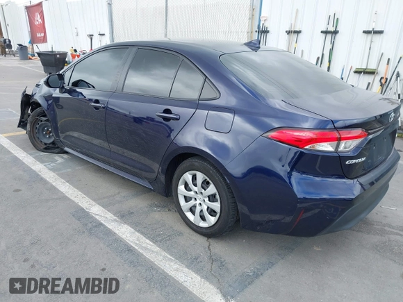 2023 Toyota Corolla LE with VIN JTDB4MEE5PJ006860, listed as a IAAI auction lot 41787964 with 18,883 mi miles. Bid and sale history available at carsss.com. Image 3.