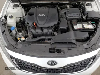 2015 Kia Optima EX with VIN 5XXGN4A7XFG432508, listed as a Copart auction lot 45764675 with Not Provided miles and Salvage Title. Bid and sale history available at DreamBid. Image 11.