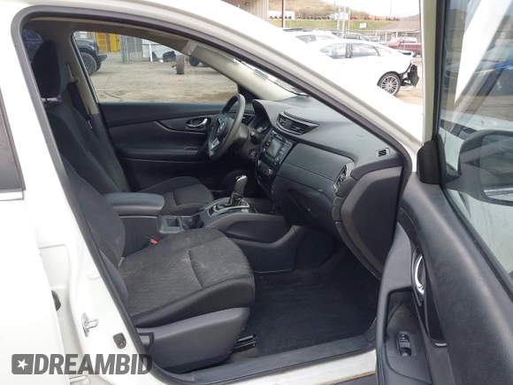 2017 Nissan Rogue SV with VIN KNMAT2MV5HP528634, listed as a IAAI auction lot 41876080 with 92,099 mi miles. Bid and sale history available at carsss.com. Image 5.