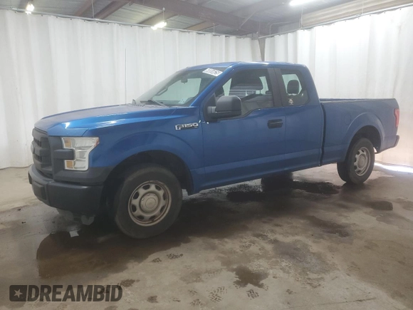 2015 Ford F-150 XL with VIN 1FTEX1CF1FFA58194, listed as a Copart auction lot 60086625 with 154,259 mi miles and Clean title. Bid and sale history available at DreamBid. Image 1.