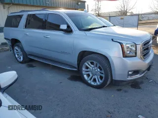 2018 GMC Yukon XL SLT with VIN 1GKS2GKC6JR371636, listed as a Copart auction lot 88003245 with 84,022 mi miles and Salvage Title. Bid and sale history available at carsss.com. Image 4.