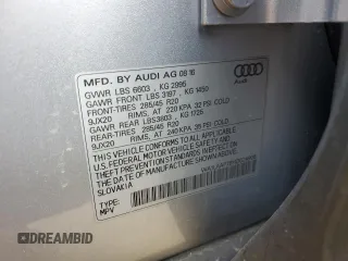 2017 Audi Q7 Premium Plus with VIN WA1LAAF78HD024906, listed as a Copart auction lot 50955025 with 124,894 mi miles and Salvage title. Bid and sale history available at DreamBid. Image 13.