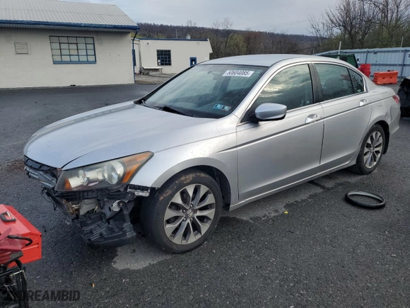 2011 Honda Accord Sdn LX with VIN 1HGCP2F38BA055123, listed as a Copart auction lot 50604085 with 189,916 mi miles and Salvage Title. Bid and sale history available at carsss.com. Image 1.
