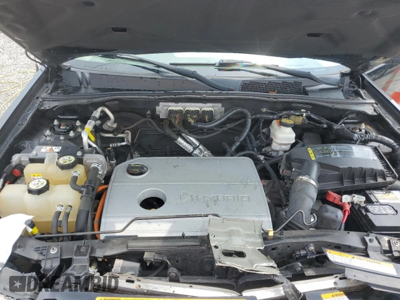2010 Ford Escape Hybrid with VIN 1FMCU4K32AKB40357, listed as a Copart auction lot 59500025 with 169,955 mi miles and Salvage title. Bid and sale history available at DreamBid. Image 11.