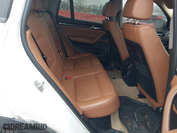 2013 BMW X3 xDrive28i with VIN 5UXWX9C55D0A27106, listed as a IAAI auction lot 41468713 with 198,996 mi miles. Bid and sale history available at carsss.com. Image 8.