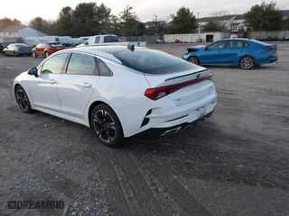 2021 Kia K5 GT-Line with VIN 5XXG64J2OMG059977, listed as a IAAI auction lot 41171756 with 122,343 mi miles. Bid and sale history available at carsss.com. Image 3.