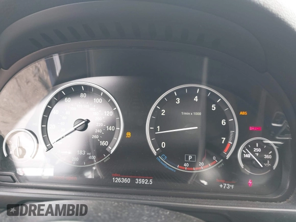 2016 BMW 5 Series 535i xDrive with VIN WBA5B3C59GG258816, listed as a IAAI auction lot 41854841 with 126,360 mi miles and . Bid and sale history available at DreamBid. Image 7.
