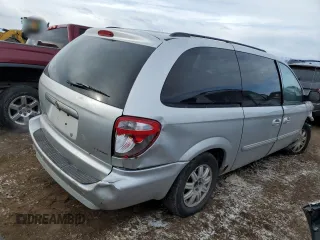 2007 Chrysler Town & Country LWB Touring with VIN 2A4GP54L67R242653, listed as a Copart auction lot 89181795 with 176,342 mi miles and Salvage Title. Bid and sale history available at carsss.com. Image 3.
