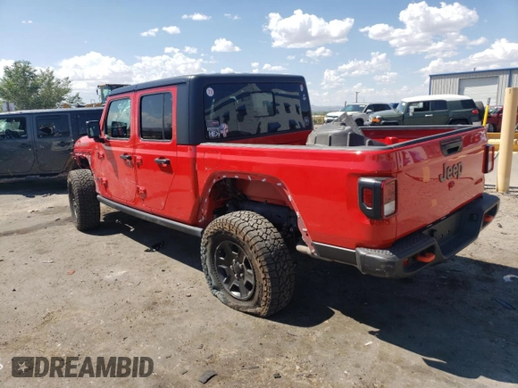 2023 Jeep Gladiator Mojave with VIN 1C6JJTEG0PL582819, listed as a Copart auction lot 66518254 with 12,131 mi miles and Salvage Title. Bid and sale history available at carsss.com. Image 2.