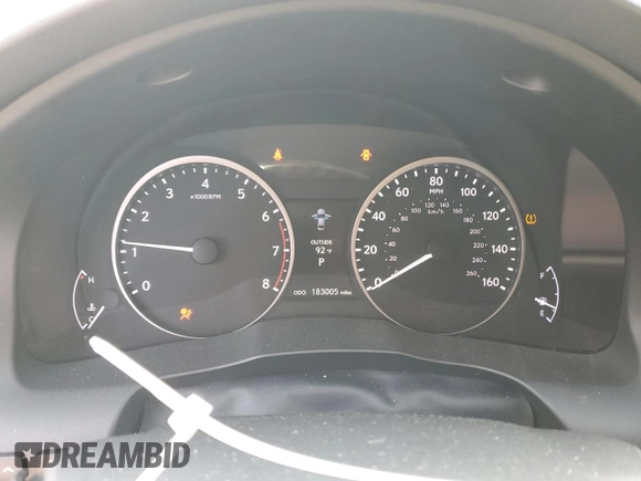 2014 Lexus ES 330 with VIN JTHBK1GG1E2106396, listed as a Copart auction lot 58976145 with 183,005 mi miles and Salvage title. Bid and sale history available at DreamBid. Image 9.