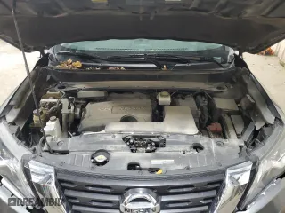 2018 Nissan Pathfinder SL with VIN 5N1DR2MM4JC644354, listed as a Copart auction lot 87827465 with 157,161 mi miles and Salvage Title. Bid and sale history available at carsss.com. Image 13.