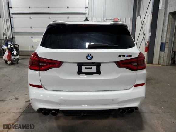 2020 BMW X3 M Competition with VIN 5YMTS0C08L9B85265, listed as a Copart auction lot 76744614 with NaN miles and Salvage Title. Bid and sale history available at carsss.com. Image 6.