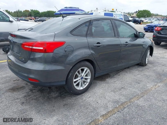 2017 Ford Focus SE with VIN 1FADP3F25HL302004, listed as a IAAI auction lot 41973478 with 1 mi miles. Bid and sale history available at carsss.com. Image 4.