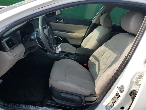 2018 Kia Optima LX with VIN 5XXGT4L37JG264576, listed as a Copart auction lot 62174575 with 153,885 mi miles and Salvage title. Bid and sale history available at DreamBid. Image 7.