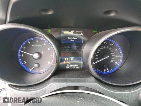 2018 Subaru Outback Limited with VIN 4S4BSENC4J3231501, listed as a Copart auction lot 48344835 with 77,017 mi miles and Salvage title. Bid and sale history available at DreamBid. Image 9.