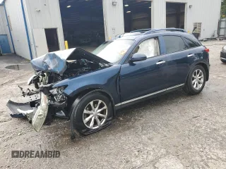 2008 Infiniti FX with VIN JNRAS08U78X105014, listed as a Copart auction lot 60155665 with Not provided miles and Salvage title. Bid and sale history available at DreamBid. Image 1.