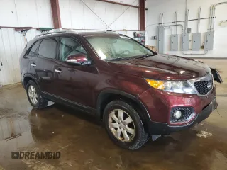 2011 Kia Sorento LX with VIN 5XYKT4A12BG017295, listed as a Copart auction lot 54322535 with 165,784 mi miles and Salvage Title. Bid and sale history available at carsss.com. Image 4.