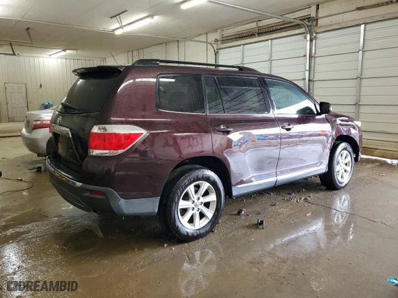 2011 Toyota Highlander with VIN 5TDZK3EH3BS039005, listed as a Copart auction lot 49630925 with 213,065 mi miles and Salvage Title. Bid and sale history available at carsss.com. Image 3.