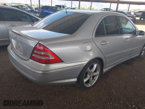 2006 Mercedes-Benz C 230 Sport with VIN WDBRF52H56A856482, listed as a IAAI auction lot 42218455 with 219,880 mi miles and . Bid and sale history available at DreamBid. Image 4.