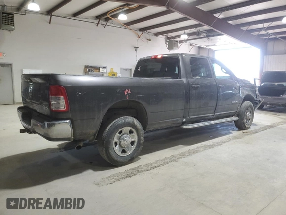 2022 Ram 2500 Big Horn with VIN 3C6UR5JJ0NG231857, listed as a Copart auction lot 46234295 with 67,138 mi miles and Salvage Title. Bid and sale history available at carsss.com. Image 3.