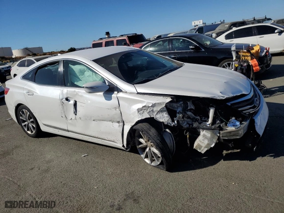 2015 Hyundai Azera with VIN KMHFG4JG9FA483222, listed as a Copart auction lot 76129724 with 49,856 mi miles and Salvage Title. Bid and sale history available at carsss.com. Image 4.