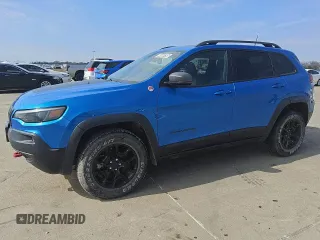 2019 Jeep Cherokee Trailhawk with VIN 1C4PJMBN4KD227148, listed as a Copart auction lot 44698795 with 93,471 mi miles and Clean Title. Bid and sale history available at DreamBid. Image 1.