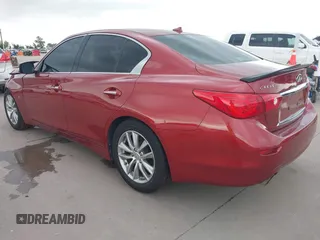 2014 Infiniti Q50 Premium z VIN JN1BV7AP8EM673359, wystawiony jako IAAI lot #42300427 z przebiegiem 118 779 mil mil oraz . Historia ofert i sprzedaży dostępna na DreamBid. Obrazek 3.
