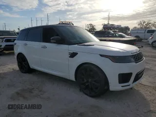 2022 Land Rover Range Rover Sport HST with VIN SALWS2RUXNA234887, listed as a Copart auction lot 76904394 with 0 mi miles and Non Repairable. Bid and sale history available at carsss.com. Image 4.