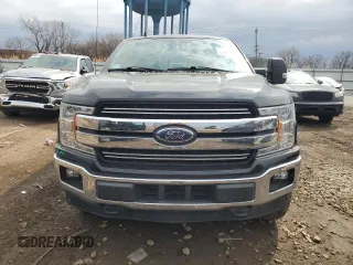2019 Ford F-150 XL with VIN 1FTEW1E40KFC80332, listed as a Copart auction lot 50628765 with 37,897 mi miles and Salvage Title. Bid and sale history available at carsss.com. Image 5.